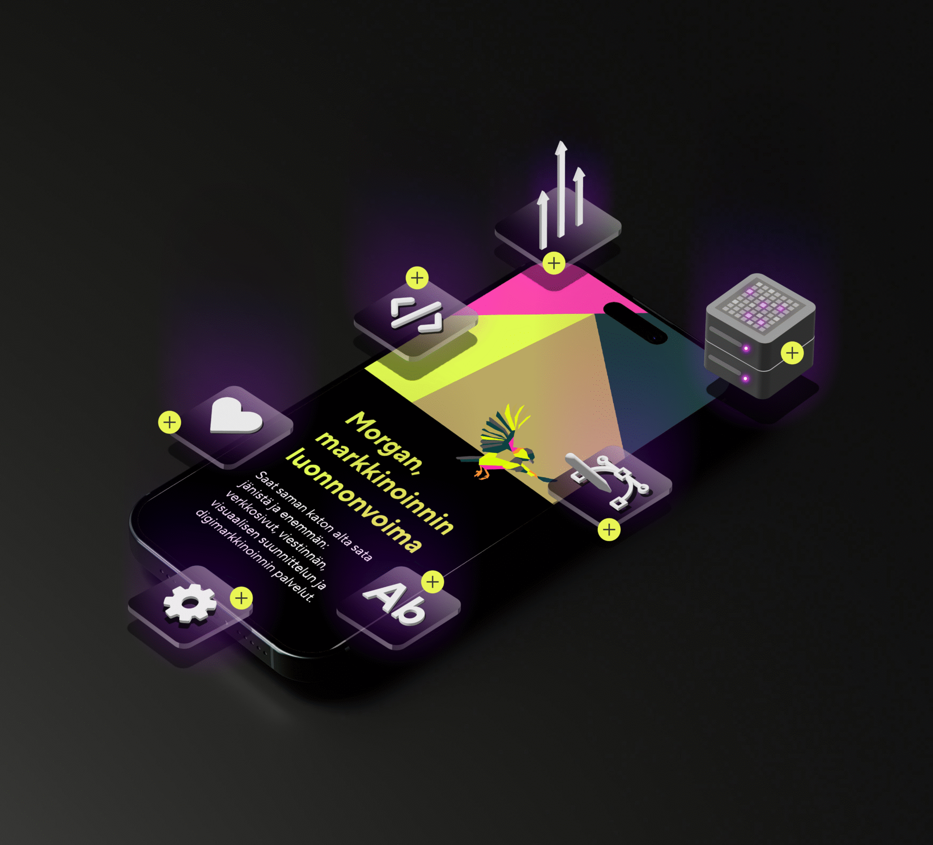 Verkkosivut Morganilta